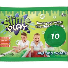 Zimpli Kids Slime Play Yeşil Tanışma Boyu 10'lu Paket