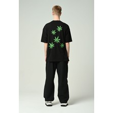 Don Q Shot Erkek Nakışlı Oversize Kısa Kollu T-Shirt