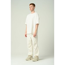 Don Q Shot Erkek Düz Oversize Kısa Kollu T-Shirt