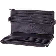 Perabags Yıldızlı Geceler Baskılı Çıt Çıtlı Tasarım Cüzdan