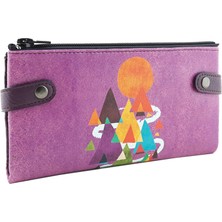 Perabags Doğa Baskılı Çıt Çıtlı Tasarım Cüzdan