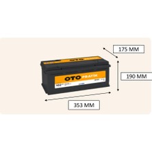 Otopratik 12V 102 Amper Akü