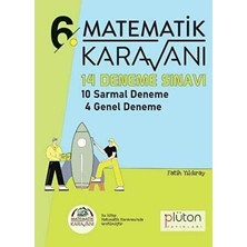 Plüton Yayınları Plüton Yayınları Matematik Karavanı 6. Sınıf 14 Deneme Sınavı