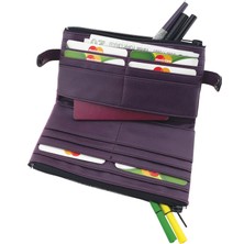Perabags Tablo Baskılı Çıt Çıtlı Tasarım Cüzdan