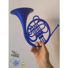 Minyatür Bahçem How I Meet Your Mother Hımym Blue French Horn Mavi Fransız Kornu