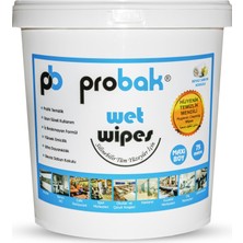 Probak Wet Wipes Islak Kova Mendil Beyaz Sabun Kokulu 75 mt (300 Adet)