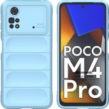 Microsonic Xiaomi Poco M4 Pro 4g Kılıf Oslo Prime Mavi