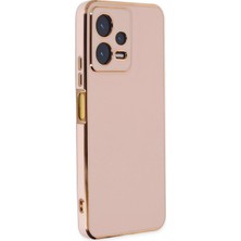 Microsonic Xiaomi Poco X5 5g Kılıf Olive Plated Pembe