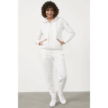 Sementa 76057 Kapitone Detaylı Kapüşonlu Eşofman Takım