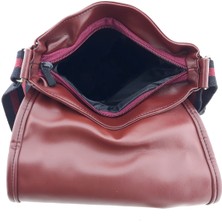 Perabags Unisex Kahverengi Tasarım Köpek Baskılı Postacı Çapraz Çanta
