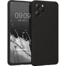 Microsonic Matte Silicone Xiaomi Poco X5 Pro Kılıf Siyah