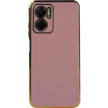 Microsonic Xiaomi Redmi Note 11E Kılıf Olive Plated Rose Gold