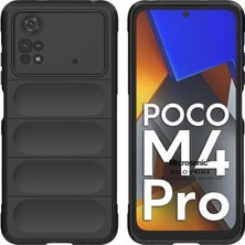 Microsonic Xiaomi Poco M4 Pro 4g Kılıf Oslo Prime Siyah