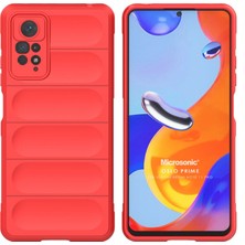 Microsonic Xiaomi Redmi Note 11 Pro 5g Kılıf Oslo Prime Kırmızı