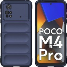 Microsonic Xiaomi Poco M4 Pro 4g Kılıf Oslo Prime Lacivert