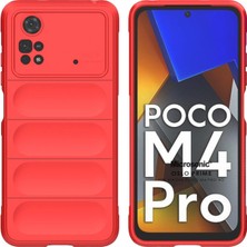 Microsonic Xiaomi Poco M4 Pro 4g Kılıf Oslo Prime Kırmızı