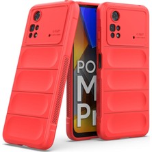 Microsonic Xiaomi Poco M4 Pro 4g Kılıf Oslo Prime Kırmızı