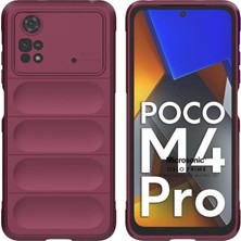 Microsonic Xiaomi Poco M4 Pro 4g Kılıf Oslo Prime Bordo