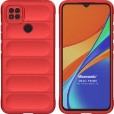 Microsonic Xiaomi Redmi 9c Kılıf Oslo Prime Kırmızı