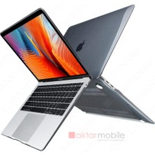 MacBook Pro 13 2020 Kılıf Koruyucu Kapak 13.3" A2289 / A2251 Uyumlu Şeffaf Parlak Tasarım Hava Kanal