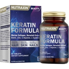 Nutraxin Keratin Formula 60 Tablet Gıda Takviyesi