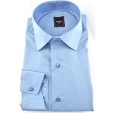 Jakamen J211141 Jakamen Silim Fit Gömlek/koyu Mavi/m10