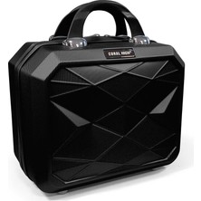 Coral High Diamond Abs Siyah Makyaj Çantası 16604