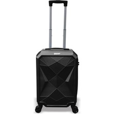 Coral High Diamond Abs Siyah Küçük Boy Valiz 16601