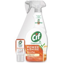 Cif Power Shine CleanBoost Mutfak 750Ml Sprey