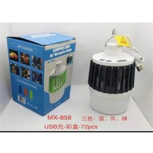Powermaster MX-858 Usbli Sinek Öldürücü Özellikli 3 Modlu Kamp Feneri