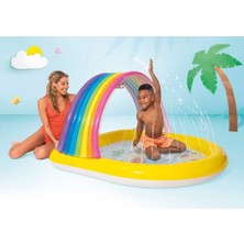 Intex Gökkuşağı Rainbow Sprey Havuz 147CM 57156