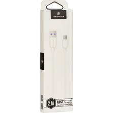 Newface NF8008 Type-C USB Kablo - Beyaz