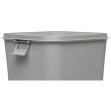 Motek Comfort Dust Bin Çöp Kovası Gri 18 lt