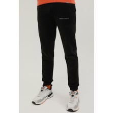 Superfly Men Sweat Pant. Siyah Erkek Eşofman Altı