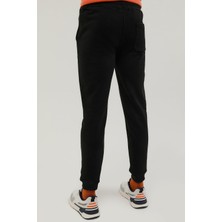 Superfly Men Sweat Pant. Siyah Erkek Eşofman Altı