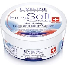 Eveline Ekstra Soft Hassas ve Alerjik Cilde Uygun Yüz ve Vücut Kremi 200 ml