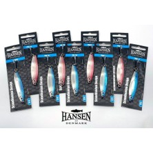 Hansen Pilgrim 8.9cm 28G Silver/blue Kaşık