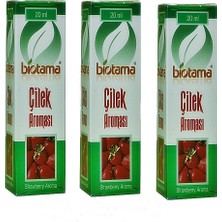 Biotama Çilek Yağı 20 ml x 3 Adet