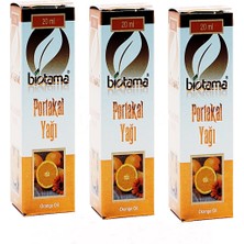 Biotama Portakal Yağı 20 ml x 3 Adet