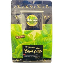 İki Çay El Yapımı Yeşil Çay- 100 gr