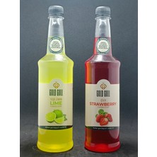 Gold Gull Çilek & Lime Aromalı Kahve & Meyve Şurubu 2 x 700 ml