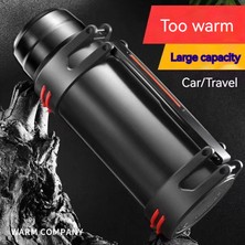 Joyymall 2000 ml Dışarıdaki Araç Paslanmaz Çelik Termos (Yurt Dışından)