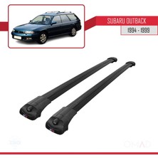 Omad Subaru Outback 1994-1999 Arası Ile Uyumlu Ace-1 Ara Atkı Tavan Barı Siyah