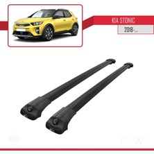 Omad Kia Stonic 2018 ve Sonrası Ile Uyumlu Ace-1 Ara Atkı Tavan Barı Siyah