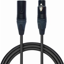 Powermaster LD381 Canon Erkek+ Canon Dişi 1 Metre Kablo