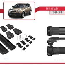 Apline Opel Antara 2007-2016 Arası Ile Uyumlu Ace-1 Ara Atkı Tavan Barı Siyah