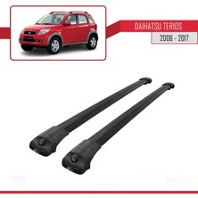 Apline Daihatsu Terios 2006-2017 Arası Ile Uyumlu Ace-1 Ara Atkı Tavan Barı Siyah