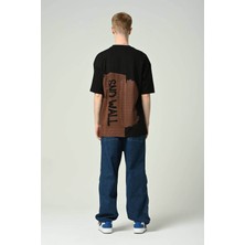 Don Q Shot Erkek Baskılı Oversize Kısa Kollu T-Shirt