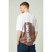 Don Q Shot Erkek Baskılı Oversize Kısa Kollu T-Shirt