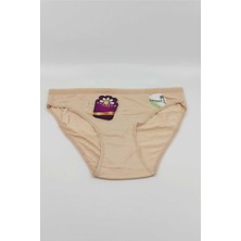 Papatya Kadın Ten Bambu Kumaş Slip Külot 12 Adet